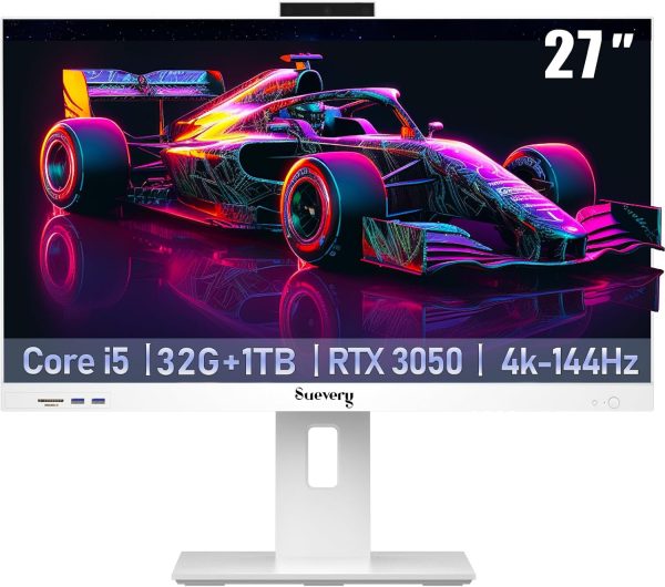 suevery All-in-One Desktop PC Intel Core i5 27Inch 4K-0