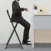 Black Bar Stool Mlonausz Carbon Steel-7