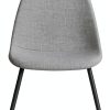 TYMMC Dining Chairs Linen Padded Seats Metal Legs Set-7