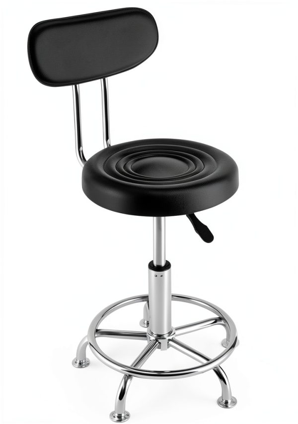 Drafting Swivel Chair Ficwzw Modern PU Seat-0