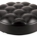 Angoily Round Stool Seat Replacement PU Leather-0