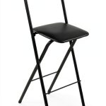 Black Bar Stool Mlonausz Carbon Steel-0