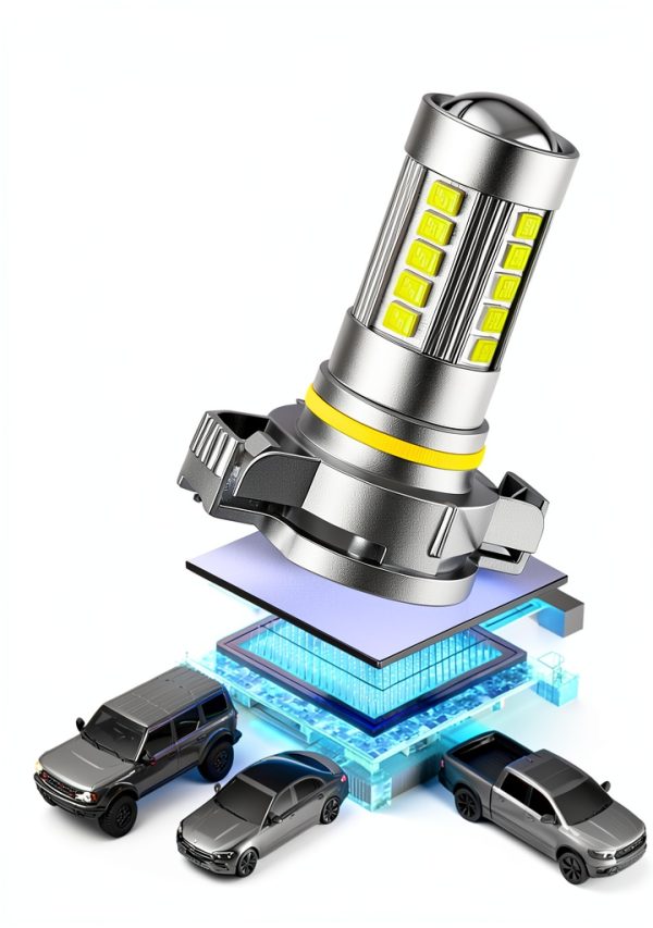 AUXITO LED Fog Light Bulb Cool White 5202-5