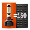 ZonCar 9006 Fog Light 150W Bright White Universal Fit-4