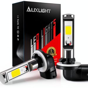 AUXLIGHT Fog Light LED Bulb 2 Pack Clear/White, 1500LM, 50,000h Life-0