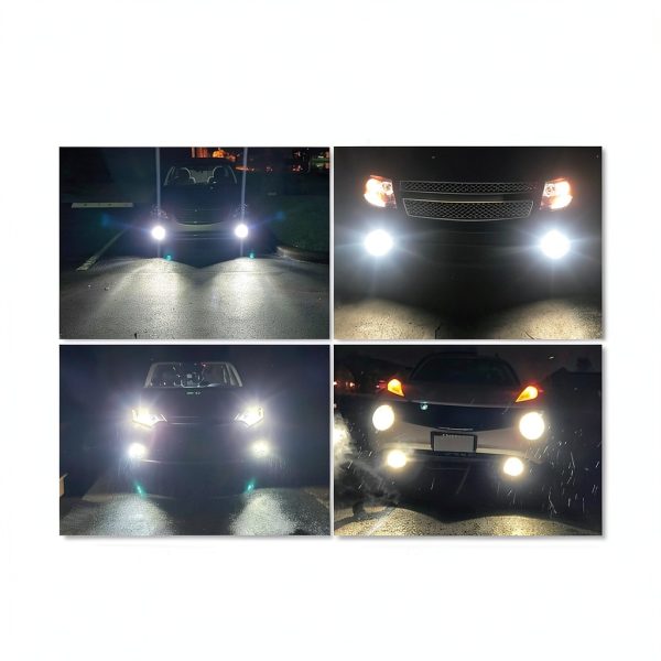 AUXLIGHT Fog Light LED Bulb 2 Pack Clear/White, 1500LM, 50,000h Life-7