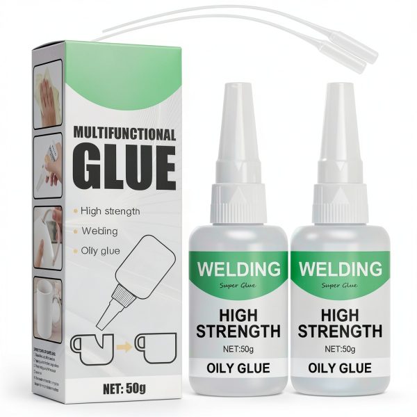 Welding High-Strength Oily Glue 2-Pack DAILEG for Metal, Plastic &-0