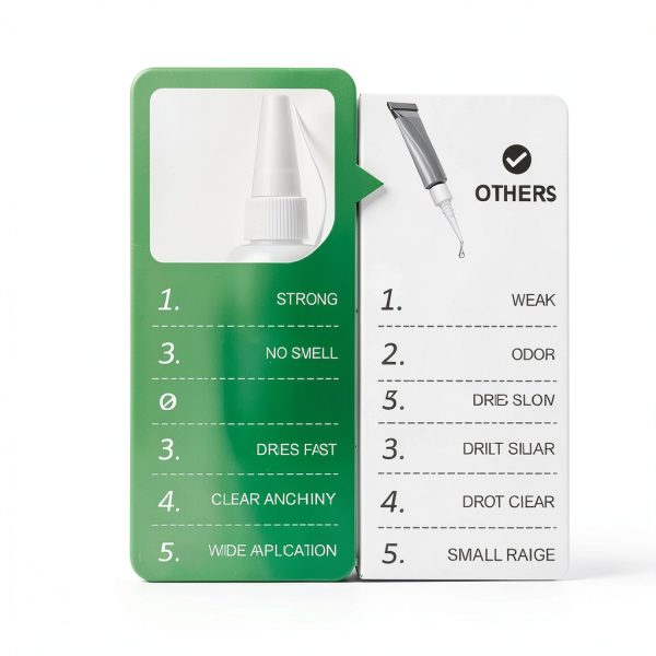 Welding High-Strength Oily Glue 2-Pack DAILEG for Metal, Plastic &-3