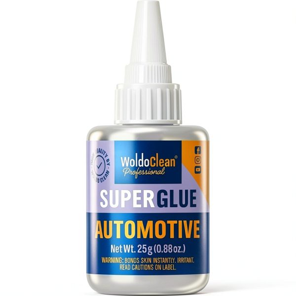 Super Glue WoldoClean Automotive Liquid Extra Strong 25g Cyanoacrylate-0