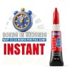 Super Glue ALECPEA 3g Liquid Pack of 12 Fast Thin Strong Cyanoacrylate-1