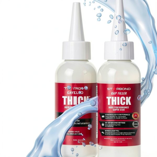 Starbond Thick Super Glue Pro Kit 2 oz Gap-Filling CA Adhesive Cap-1