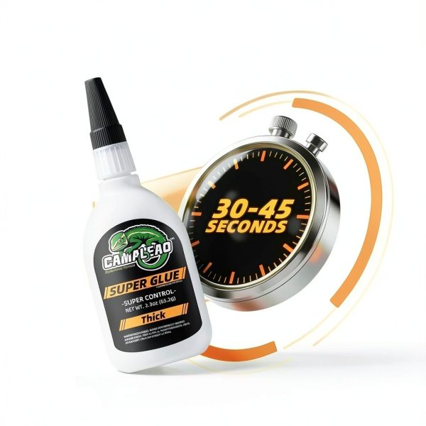 Thick Super CA Glue 4.6 oz CAMALEAO Cyanoacrylate Wood Metal-3