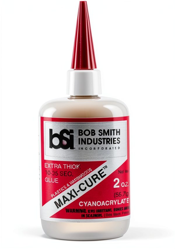 Bob Smith Industries Maxi Cure Extra Thick 2oz Blue Cyanoacrylate Glue-0